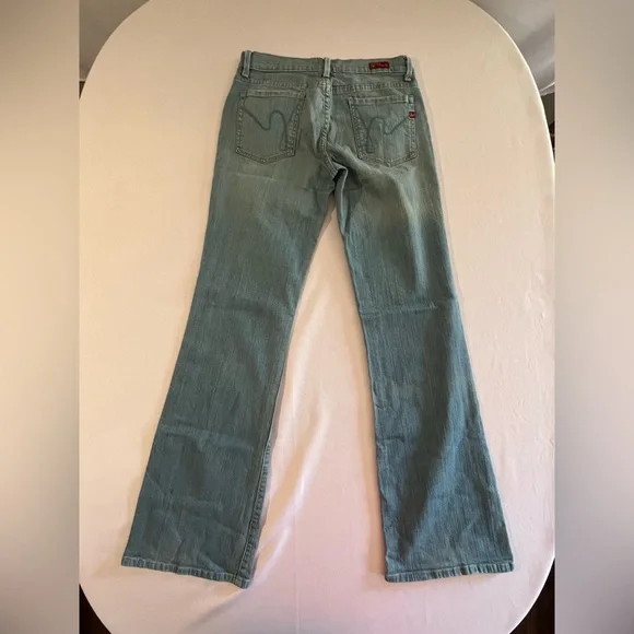 Citizens Of Humanity Women’s Kelly #001 Low Waist Bootcut Stretch - Picture 5 of 12